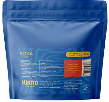 Kyoto Cafea Filtru Arabica Rwanda Boabe 250g