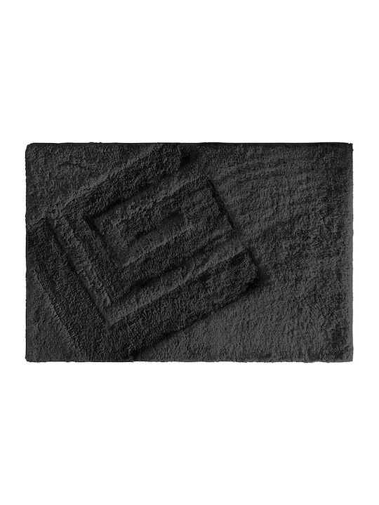 Guy Laroche Badematte Baumwolle Rechteckig Trivia 1127091120013 Black 55x85cm