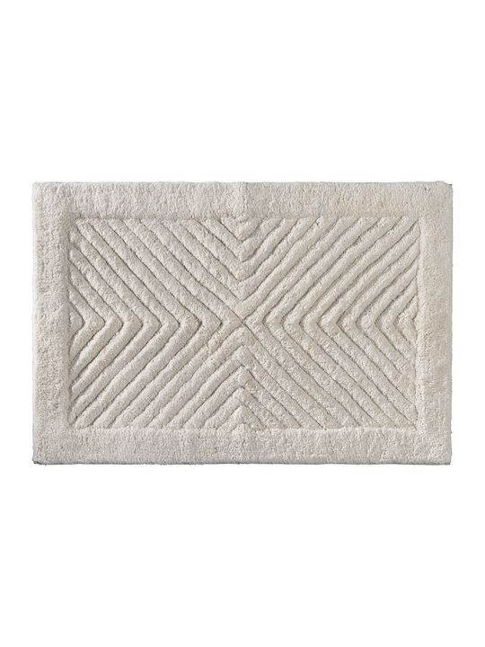 Guy Laroche Bath Mat Cotton Mozaik 1127091120041 Perla 70x120cm