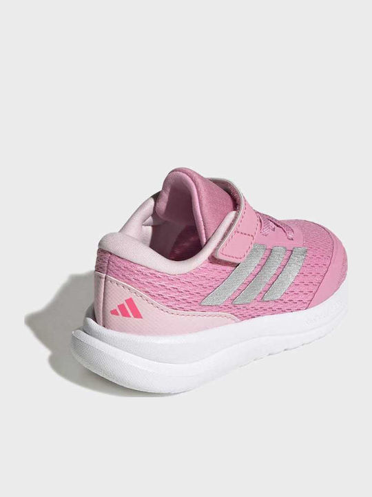 Runfalcon Kids Sports Shoes Running with Laces Pink