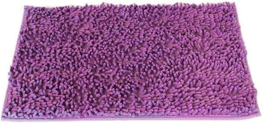 Linea Home Πατάκι Μπάνιου Βαμβακερό Noodle LH2044002-2 Μωβ 60x90εκ.