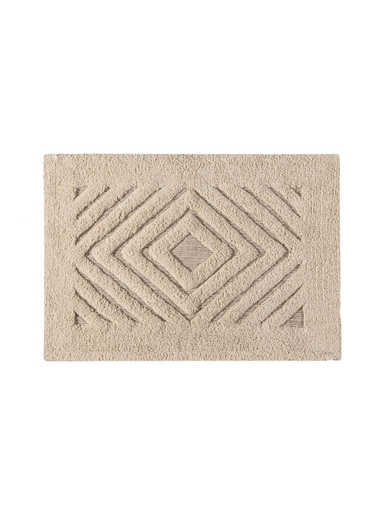 Guy Laroche Badematte Baumwolle Rechteckig Goa 1127091124002 Beige 40x60cm