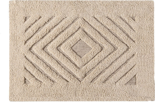 Guy Laroche Πατάκι Μπάνιου Βαμβακερό Goa 1127091124002 Μπεζ 40x60εκ.
