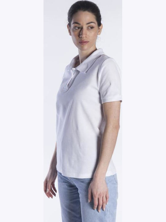 Kprime Unisex Διαφημιστικό T-shirt Κοντομάνικο White
