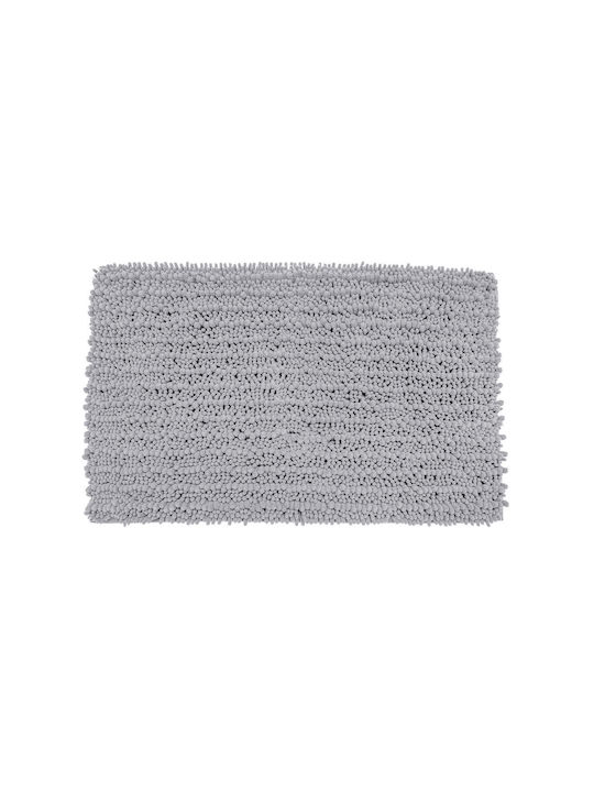 Estia Bath Mat Shaggy 02-20743 Grey Light 80x50cm