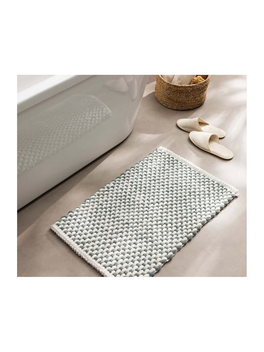 Atmosphera Bath Mat Rafael Cedre Green 50x80cm