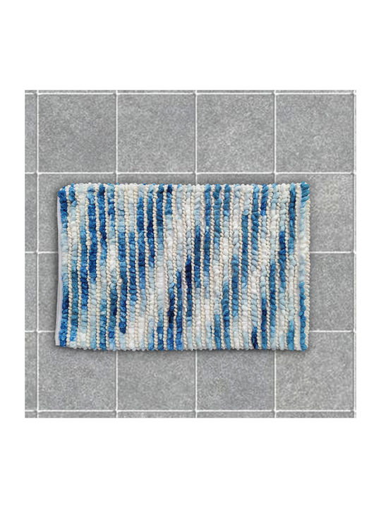 San Lorentzo Πατάκι Μπάνιου Βαμβακερό Flaffy 170029BLUE Μπλε 50x80εκ.