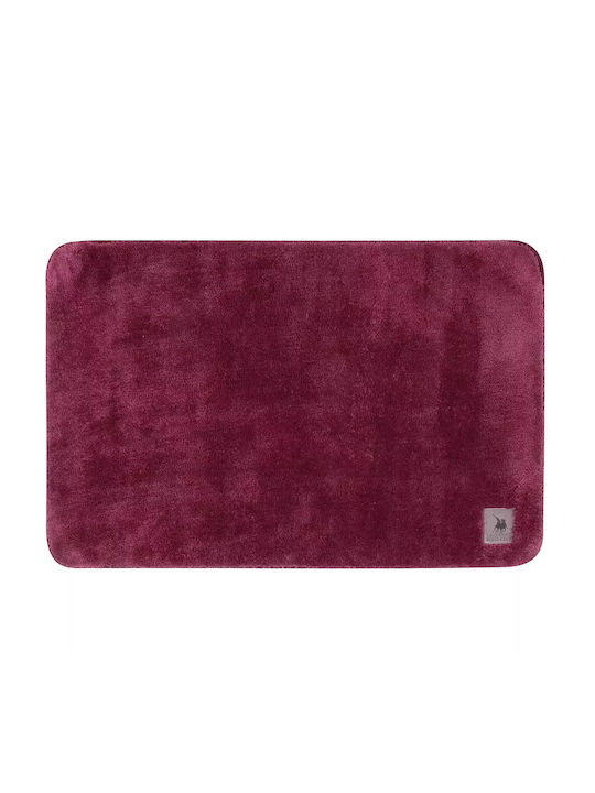 Greenwich Polo Club Non-Slip Bath Mat 3114 220760903114 Bordeaux 60x90cm