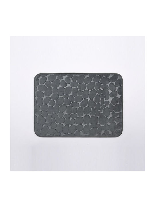 Inter Ceramic Πατάκι Μπάνιου Memory Foam 182BM Γκρι