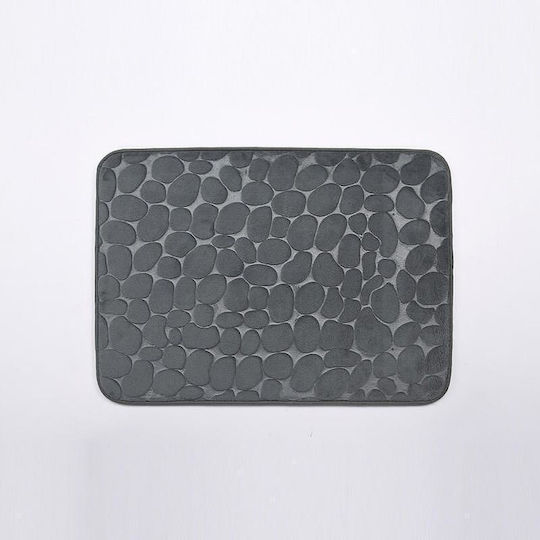 Inter Ceramic Πατάκι Μπάνιου Memory Foam 182BM Γκρι Inter Ceramic Πατάκι Μπάνιου Memory Foam 182BM Γκρι