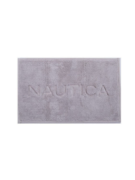 Nef-Nef Homeware Bath Mat Cotton Nau Coast Grey (036660) 50x80cm