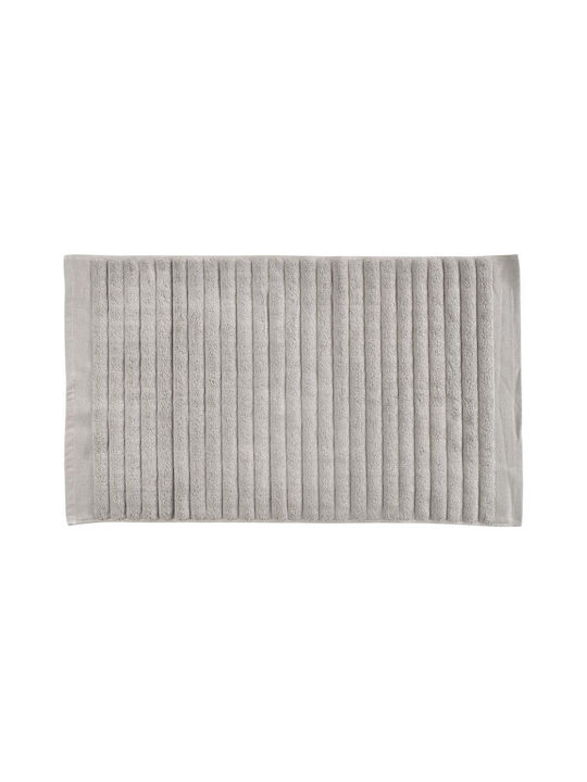Zone Denmark Badematte Baumwolle 80x50 Inu Soft Grau