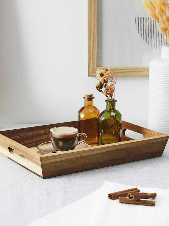 HowHomely Wooden Serving Tray