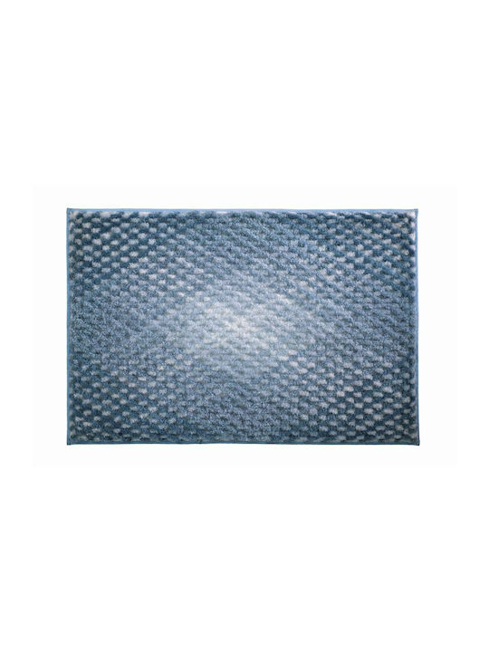 Kleine Wolke Rutschfest Badematte Synthetisch,Polyester/Cotton/Leather Platz Cory 9121750135 Blue 60x60cm