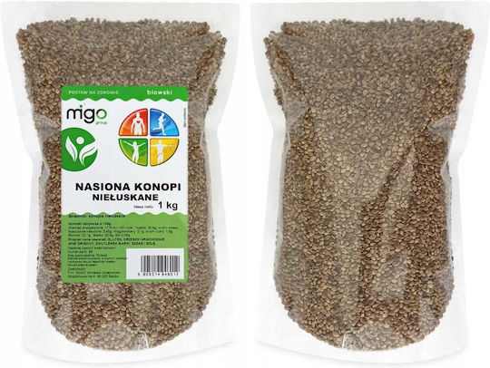 Hemp Seeds Grain 1kg Migogroup