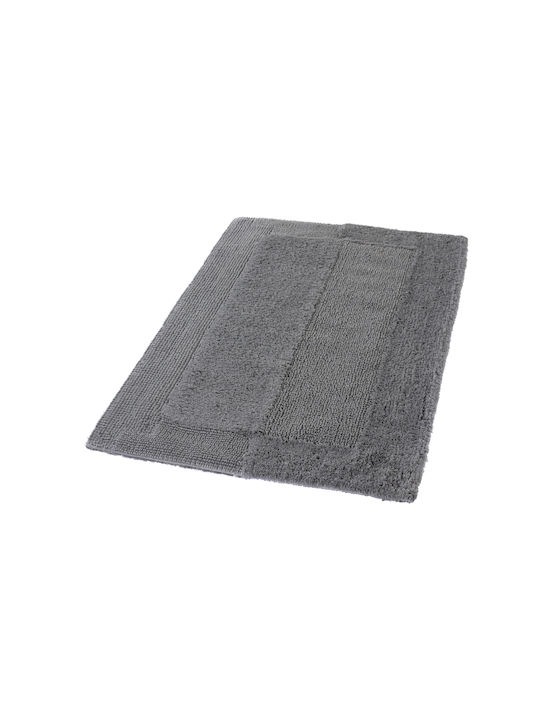 Kleine Wolke Rutschfest Badematte Baumwolle Rechteckig Havanna 5418905539 Gray 55x65cm