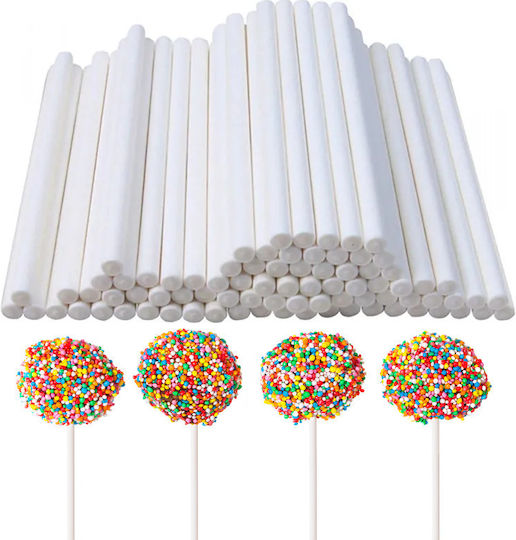Sticks For Pop Cake Paper 100 Pieces