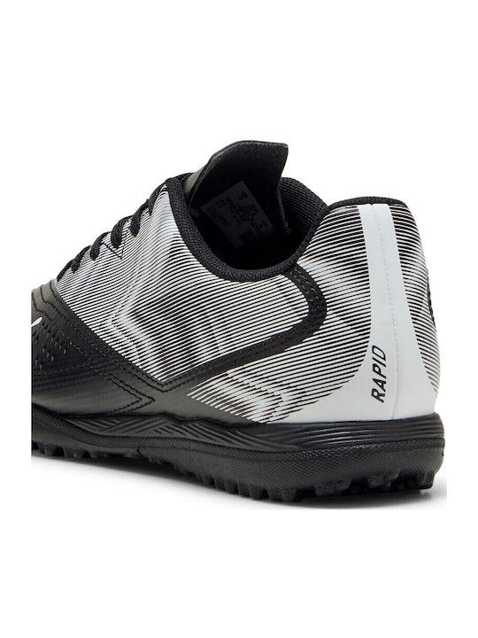 Rapid Tt TT Kids Soccer Cleats & Shoes with Turf Black