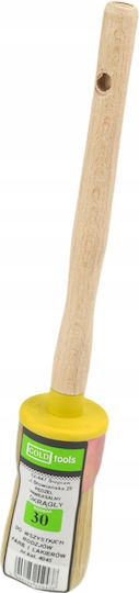Round Brush Gold 30