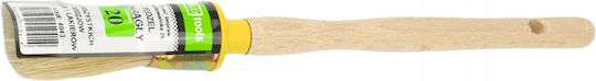 Round Brush Gold 20