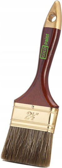 Acrylic Brush Gold 2"
