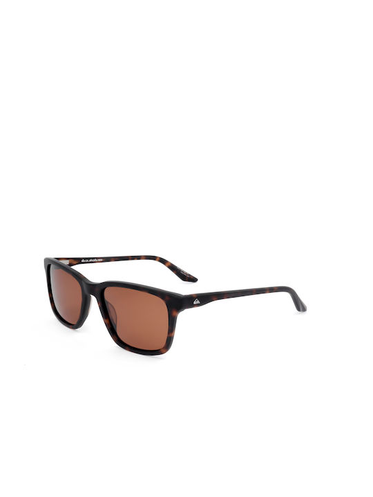 Quiksilver Γυαλιά Ηλίου Καφέ με Σκελετό