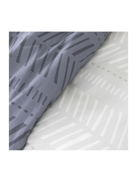Nima Leklair Coverlet Queen Size Cotton Gray 220x240cm