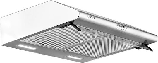 Gruppe Pratico 600 Standard Abzugshaube 60cm Inox
