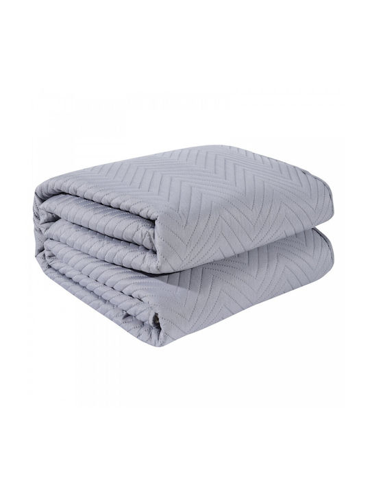 Das Home 9598 Κουβερλί Μονό Microfiber Σιέλ 160x240cm