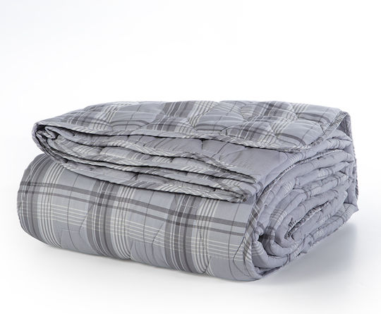 Nef-Nef Homeware Caldor Υπέρδιπλο Grey 240x230cm