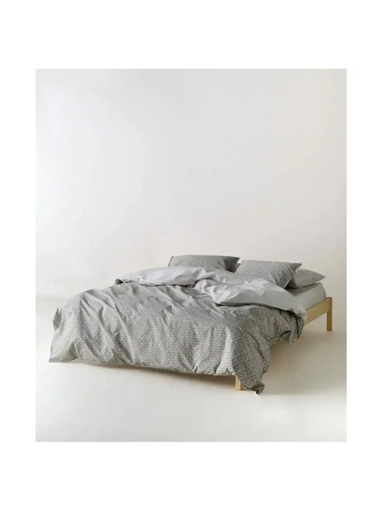 Kentia Nerikomi Coverlet King Size Cotton Brown-Beige-White 270x270cm