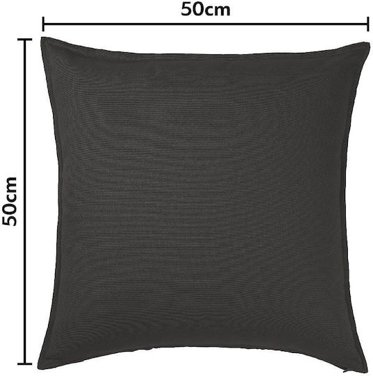 Koupakoupa Sofa Cushion The Dadalorian 100% Cotton Black 50x50cm
