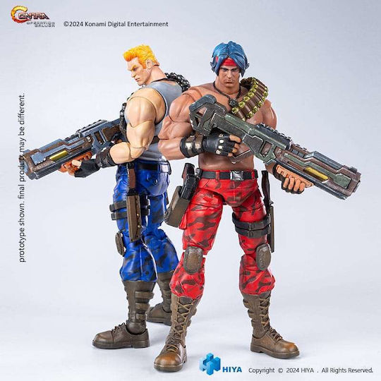 Hiya Toys Contra Operation Galuga Exquisite Basic Lance Bean Action Figure