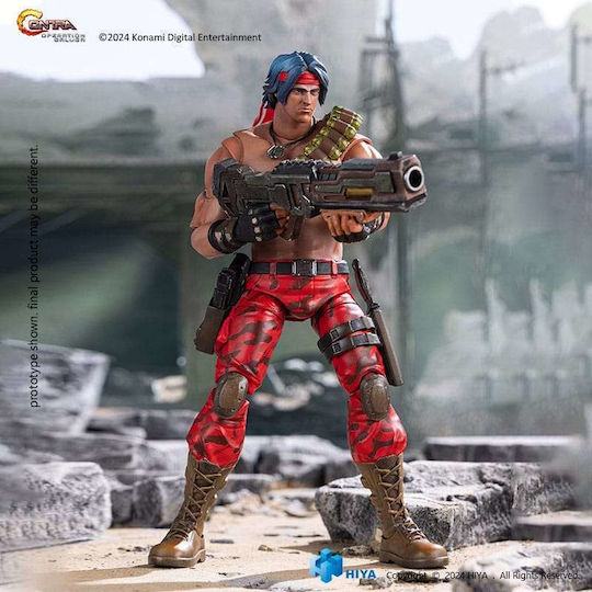 Hiya Toys Contra Operation Galuga Exquisite Basic Lance Bean Action Figure