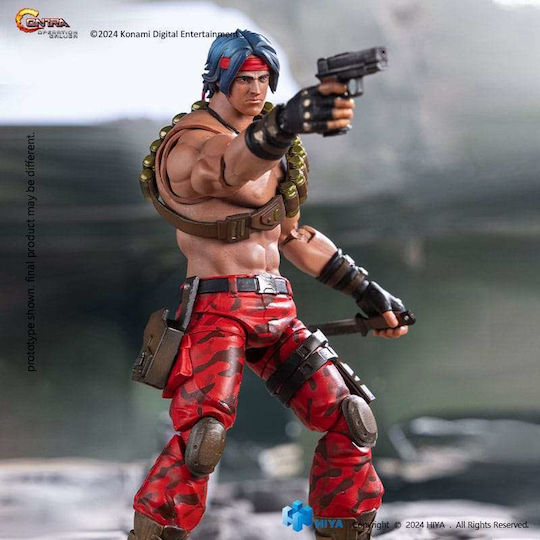 Hiya Toys Contra Operation Galuga Exquisite Basic Lance Bean Action Figure
