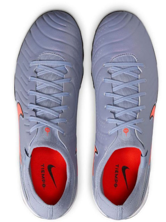 Nike Tiempo Legend 10 Pro TF Ποδοσφαιρικά Παπούτσια με Σχάρα Γκρι Nike Tiempo Legend 10 Pro TF Ποδοσφαιρικά Παπούτσια με Σχάρα Γκρι