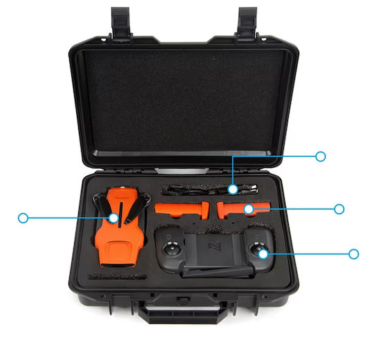 Θήκη Μεταφοράς Χειριστηρίου Μαύρη για DJI Mini 3 Pro / Mini 5 Pro / Mini 4 Pro / Mini 3 30x9x24εκ.