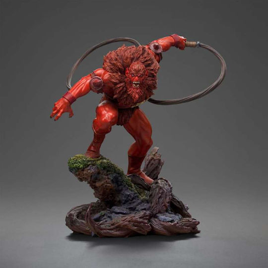 Iron Studios Masters of the Universe Red Beast Man Exclusive 2024 Figure in 1:10 Scale