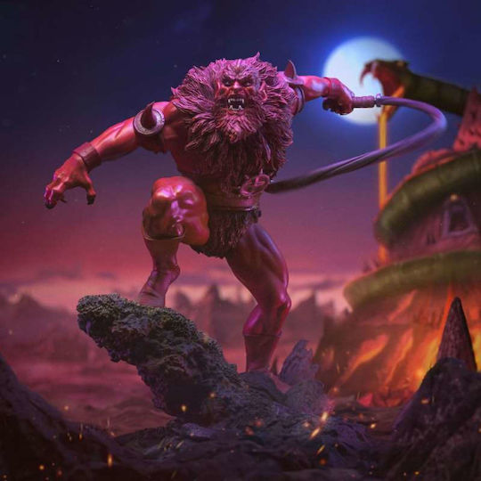 Iron Studios Masters of the Universe Red Beast Man Exclusive 2024 Figure in 1:10 Scale