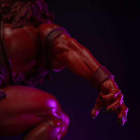 Iron Studios Masters of the Universe Red Beast Man Exclusive 2024 Figure in 1:10 Scale