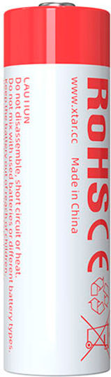 XTAR Rechargeable Batteries AA Ni-MH 2500mAh 1.2V 4pcs