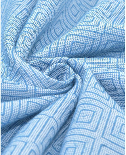 Ble Resort Collection Beach Towel Cotton Turquoise 180x90cm