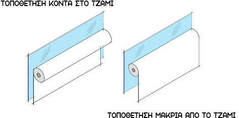 Sidirela Щори Ролета Общо затъмнение Ecru Ш140xВ210бр Ε-2526