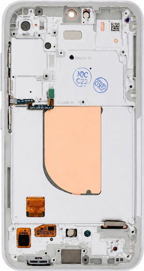 Clappio Screen Galaxy S23 Fe Lcd Panel Touch Pre-assembled Frame Purple
