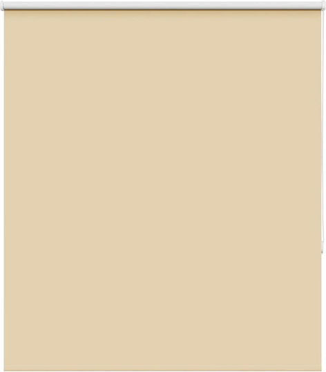 vidaXL Roller Blinds Total Blackout Beige W120xH150cm 4010742
