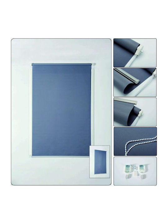 Tpster Roller Blinds Partial Blackout Gray W200xH180cm 23821