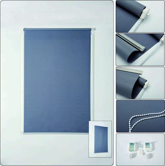 Tpster Roller Blinds Partial Blackout Gray W200xH180cm 23821