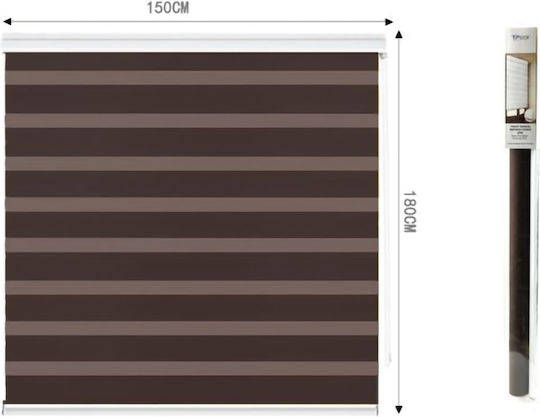 Tpster Ρόλερ Σκίασης Μερικής Συσκότισης Π150xΥ180εκ. 36961 Καφέ Tpster Ρόλερ Σκίασης Μερικής Συσκότισης Π150xΥ180εκ. 36961 Καφέ