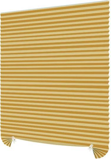 Stoffklebe-Verdunkelungs-Plissee-Rollo 6227 Beige 90x180 cm
