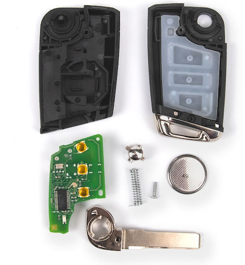 Telecomandă Cheie Auto Electronică VW Golf 7 HU66 3 Butoane